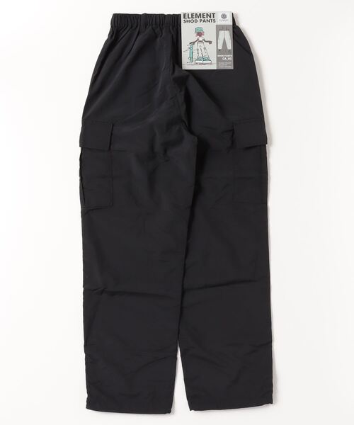 ELEMENT(エレメント)の「ELEMENT/エレメント カーゴパンツ 2WAY ドロスト ワイドパンツ BE023-713(カーゴパンツ・レディース・オフホワイト/ブラック・FREE)」の21枚目の写真