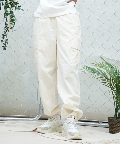 ELEMENT/エレメント カーゴパンツ ２WAY ドロスト ワイドパンツ BE023-713