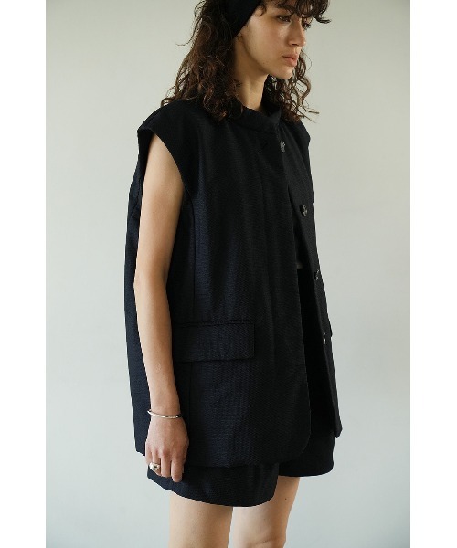 clane SLEEVELESS MESH ONEPIECE