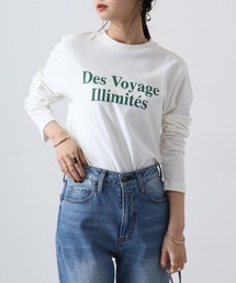 ACE プリント 長袖 Tシャツ