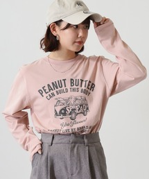 ACE プリント 長袖 Tシャツ