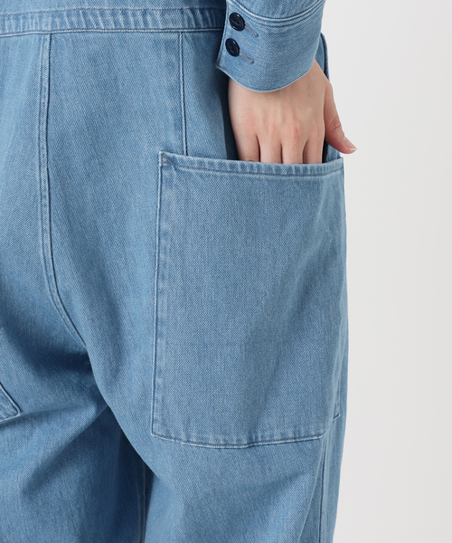 VERMEIL par iena デニムオールインワン セール】デニムオールインワン（つなぎ/オールインワン