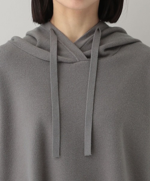 e/rm(イーアールエム)の「【e/rm】ハーフミラノフーディ(パーカー・レディース・ライトベージュ/チャコールグレー・FREE)」の18枚目の写真