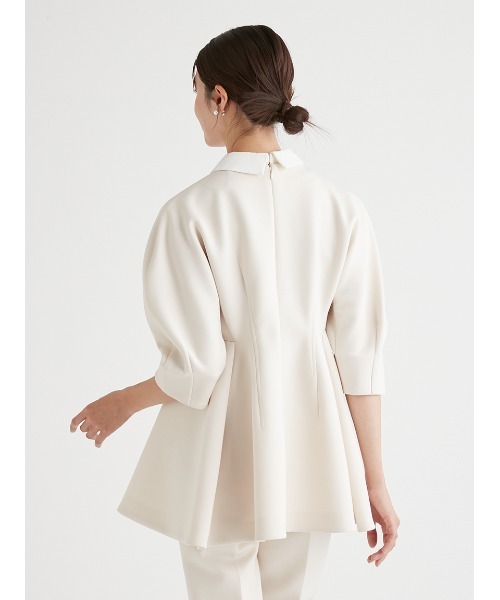 CELFORD（セルフォード）の「ポンチセットアップ（ワンピース・レディース・ネイビー/ライトベージュ/ブラック・38/36）」の8枚目の写真