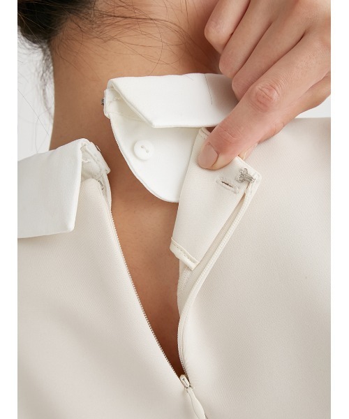 CELFORD（セルフォード）の「ポンチセットアップ（ワンピース・レディース・ネイビー/ライトベージュ/ブラック・38/36）」の11枚目の写真