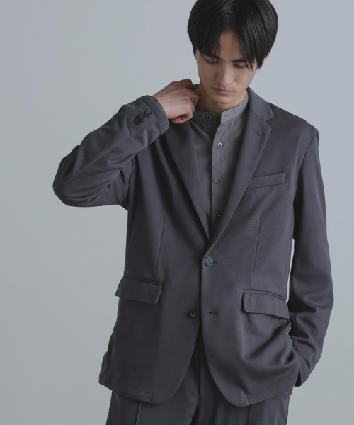 ナノユニバース nano universe スーツ セットアップ チャコール Men's