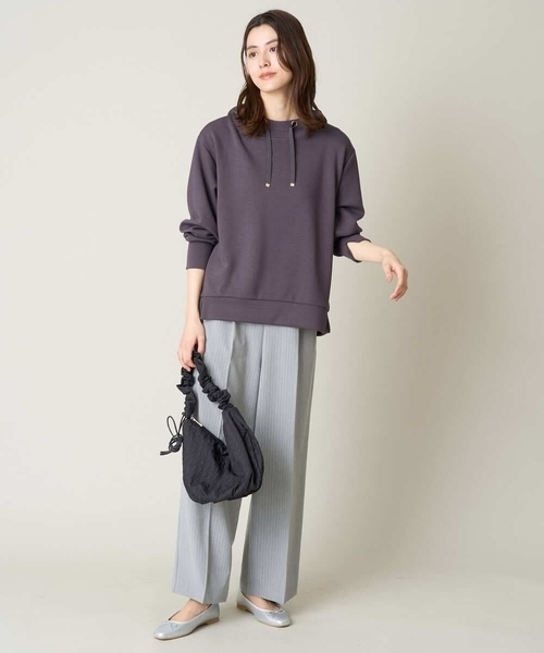 a.v.v（アーヴェヴェ）の「スクエアトゥバレエシューズ（バレエシューズ・レディース・レッド/シルバー・22.5/23.5/24.5）」の7枚目の写真