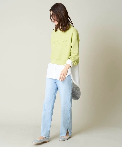 a.v.v（アーヴェヴェ）の「スクエアトゥバレエシューズ（バレエシューズ・レディース・レッド/シルバー・22.5/23.5/24.5）」の8枚目の写真