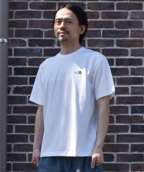 THE NORTH FACE(ザノースフェイス)の「THE NORTH FACE ザ・ノース・フェイス 半袖Tシャツ ショートスリーブバックスクエアーロゴティー NT32447(Tシャツ/カットソー・メンズ・ホワイト/ブラック×ゴールド/ブラック/ネイビー/ロイヤルブルー・2XL/XL/L/M/S)」の15枚目の写真
