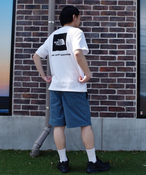 THE NORTH FACE(ザノースフェイス)の「THE NORTH FACE ザ・ノース・フェイス 半袖Tシャツ ショートスリーブバックスクエアーロゴティー NT32447(Tシャツ/カットソー・メンズ・ホワイト/ブラック×ゴールド/ブラック/ネイビー/ロイヤルブルー・2XL/XL/L/M/S)」の19枚目の写真