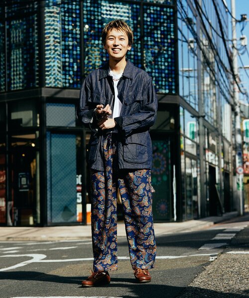 Barbour（バブアー）の「【Barbour / バブアー】HERITAGE+ ジャングルファティーグブルゾン（デニムジャケット・メンズ・ネイビー・SMALL/MEDIUM）」の6枚目の写真