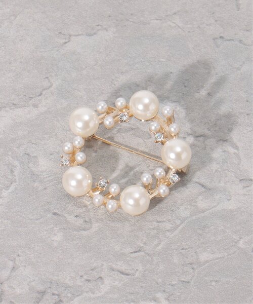 ikka（イッカ）の「ブローチ 24（ブローチ/コサージュ・レディース・その他2/ゴールド/その他3/オフホワイト/シルバー/その他4/その他7/ホワイト/その他6・FREE）」の6枚目の写真