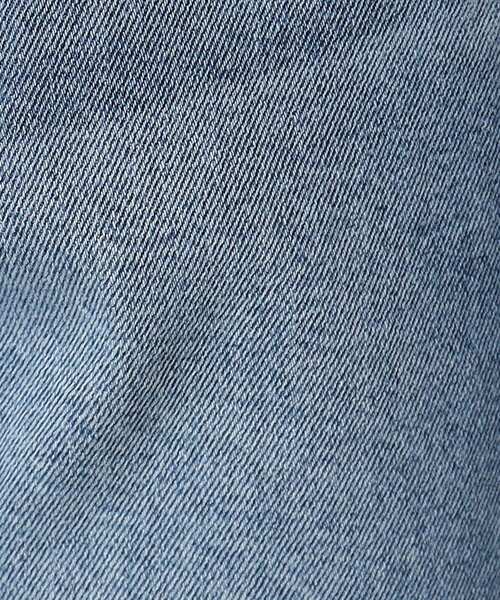 OPAQUE.CLIP（オペークドットクリップ）の「◆ストレッチカーブデニム／オーガニックコットン混【洗濯機洗い可】（デニムパンツ・レディース・ブルー/ライトブルー・40/38/36）」の6枚目の写真