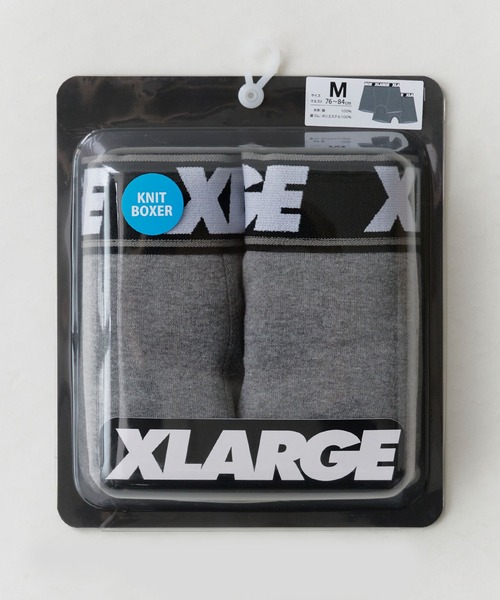 XLARGE（エクストララージ）の「XLARGE/エクストララージ XL_無地2Pセット ボクサーパンツ 2026年春夏（ボクサーパンツ・メンズ・カーキ/ブラック/パープル/ネイビー/レッド/杢グレー・M/L/XL）」の13枚目の写真