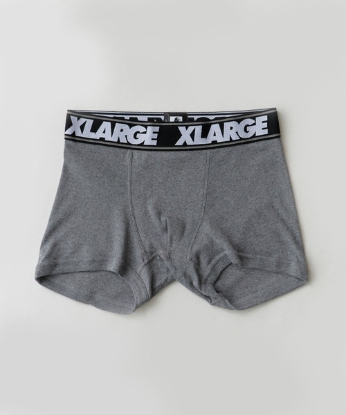XLARGE（エクストララージ）の「XLARGE/エクストララージ XL_無地2Pセット ボクサーパンツ 2026年春夏（ボクサーパンツ・メンズ・カーキ/ブラック/パープル/ネイビー/レッド/杢グレー・M/L/XL）」の14枚目の写真