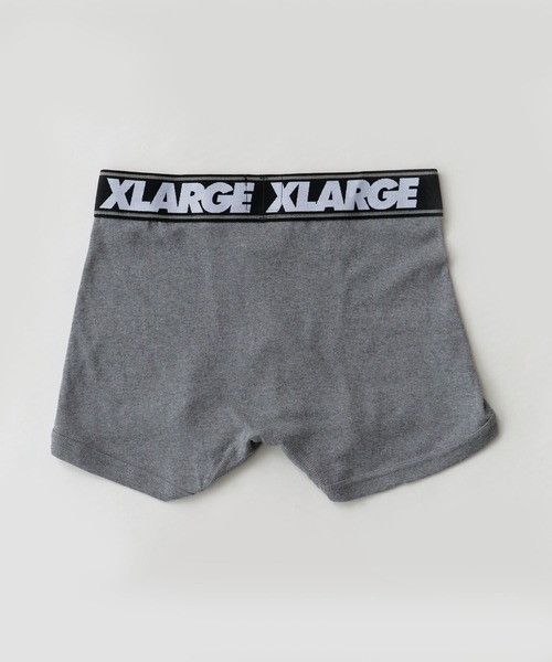 XLARGE（エクストララージ）の「XLARGE/エクストララージ XL_無地2Pセット ボクサーパンツ 2026年春夏（ボクサーパンツ・メンズ・カーキ/ブラック/パープル/ネイビー/レッド/杢グレー・M/L/XL）」の15枚目の写真