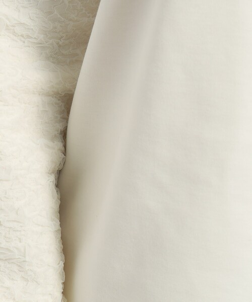 index（インデックス）の「◆キーネックプルオーバー【洗濯機洗い可】（Tシャツ/カットソー・レディース・ホワイト/ライトグリーン/ブラック・36/38/40/42）」の7枚目の写真