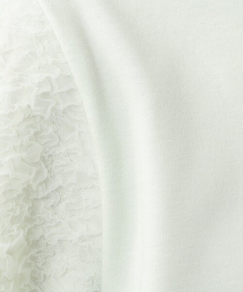 index（インデックス）の「◆キーネックプルオーバー【洗濯機洗い可】（Tシャツ/カットソー・レディース・ホワイト/ライトグリーン/ブラック・36/38/40/42）」の15枚目の写真