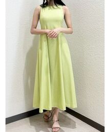 MERCURYDUO | リネンライクバックシャンカラーワンピース(ワンピース)