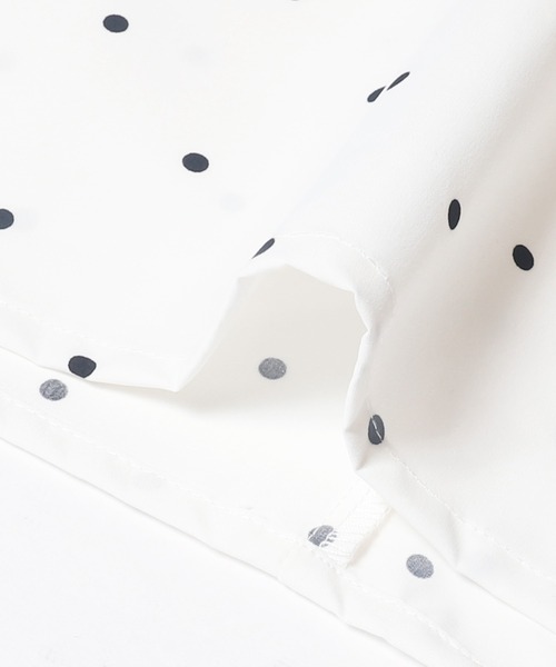 coca（coca）（コカ）の「【WEB限定セール】パリフワVネックジッパージャンパースカート（ジャンパースカート・レディース・ホワイト/ブラック/ドット・ONE SIZE/M/L）」の18枚目の写真