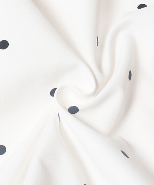 coca（coca）（コカ）の「【WEB限定セール】パリフワVネックジッパージャンパースカート（ジャンパースカート・レディース・ホワイト/ブラック/ドット・ONE SIZE/M/L）」の19枚目の写真