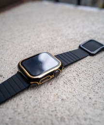 zandy ズィーアンドワイ Apple Watch ケース&ベルトセット【ツヤハードケース】 アップルウォッチカバー& マグネットシリコンバンド // set8