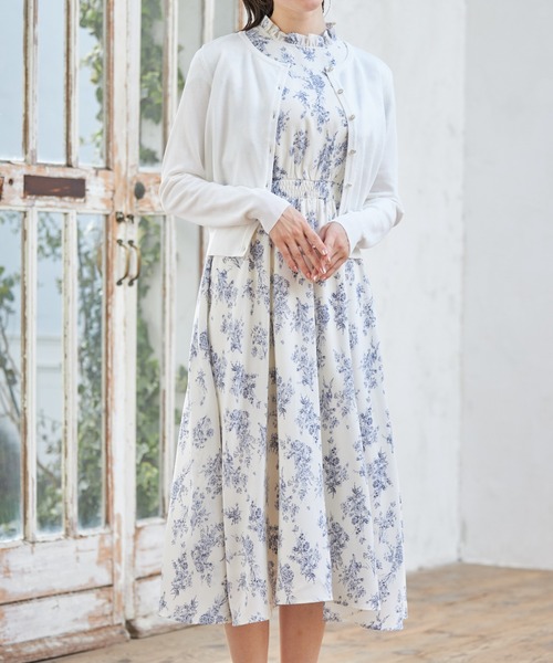 tocco closet(トッコ クローゼット)の「UVカーディガン(カーディガン/ボレロ・レディース・ブラック/ピンクベージュ/オフホワイト/ミント・M)」の6枚目の写真