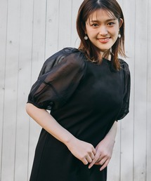 【ZOZO限定】シアースリーブTシャツワンピース
