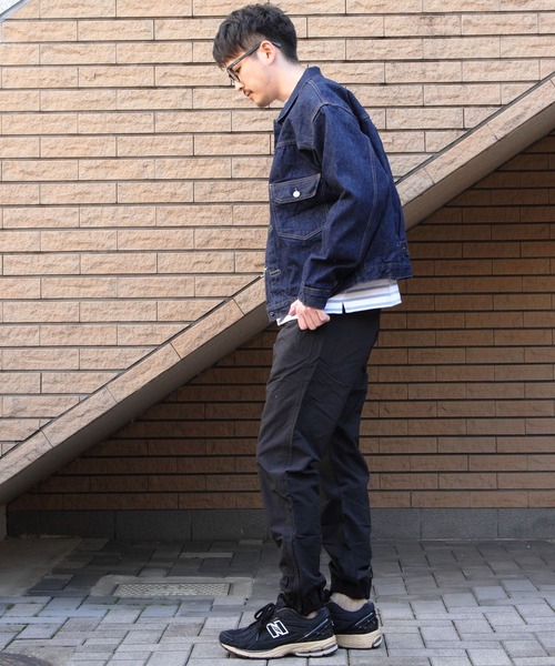 orSlow/オアスロウ TYPE1 40's PLEATED FRONT BLOUSE ONE WASH（デニム