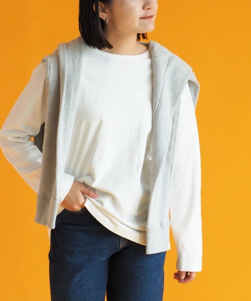 kacaハイカウントロンTee(Tシャツ/カットソー)|cepo(セポ) kacaハイカウントロンTee(Tシャツ/カットソー)|cepo(セポ)