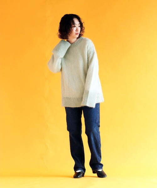 kacaハイカウントロンTee(Tシャツ/カットソー)|cepo(セポ) kacaハイカウントロンTee(Tシャツ/カットソー)|cepo(セポ)