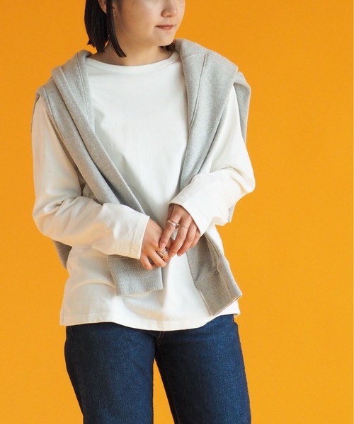 kacaハイカウントロンTee(Tシャツ/カットソー)|cepo(セポ) kacaハイカウントロンTee(Tシャツ/カットソー)|cepo(セポ)