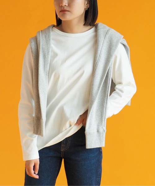 kacaハイカウントロンTee(Tシャツ/カットソー)|cepo(セポ) kacaハイカウントロンTee(Tシャツ/カットソー)|cepo(セポ)