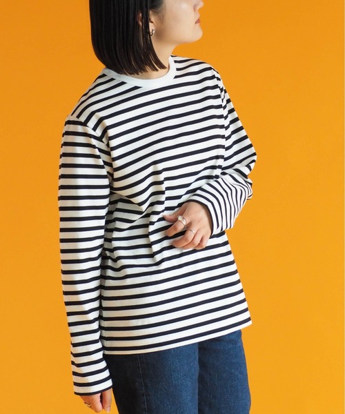 kacaハイカウントロンTee(Tシャツ/カットソー)|cepo(セポ) kacaハイカウントロンTee(Tシャツ/カットソー)|cepo(セポ)