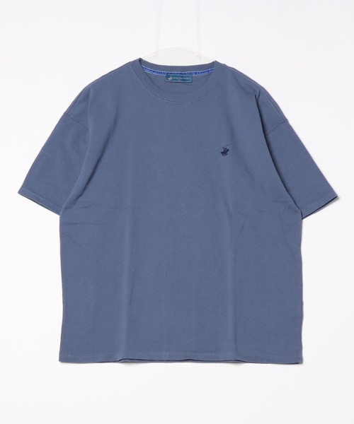 BEVERLY HILLS POLO CLUB(ビバリーヒルズポロクラブ)の「BEVERLY HILLS POLO CLUB / 天竺クルーT / 4222-4752(Tシャツ/カットソー・レディース・ブラック/ブルー/オフホワイト/バーガンディー・MEDIUM/X-LARGE/LARGE)」の3枚目の写真