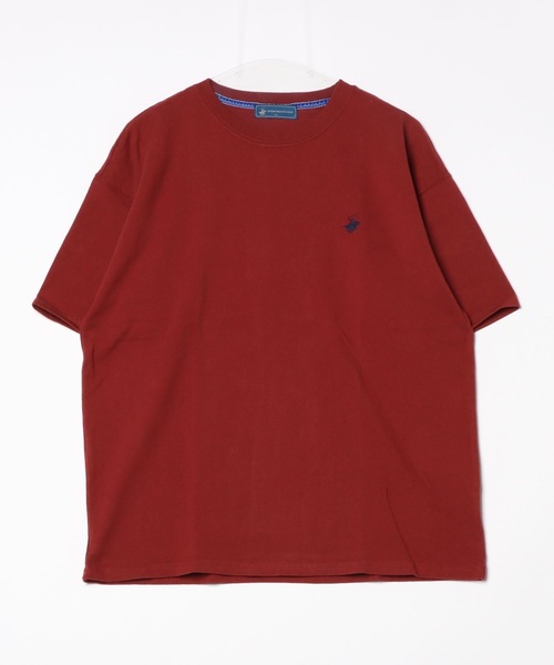 BEVERLY HILLS POLO CLUB(ビバリーヒルズポロクラブ)の「BEVERLY HILLS POLO CLUB / 天竺クルーT / 4222-4752(Tシャツ/カットソー・レディース・ブラック/ブルー/オフホワイト/バーガンディー・MEDIUM/X-LARGE/LARGE)」の7枚目の写真