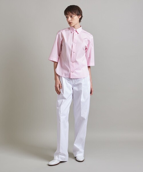 LOEFF（ロエフ）の「＜LOEFF＞TM コットン ハーフスリーブ シャツ