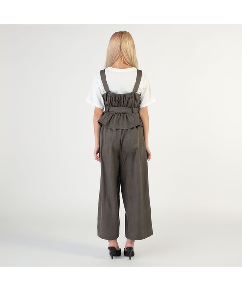 CECIL McBEE(セシルマクビー)の「ウエストリボンビスチェxワイドパンツ インナー3点SET(ワンピース・レディース・グレー/ブラック/グリーン/モカ・MEDIUM/LARGE)」の10枚目の写真