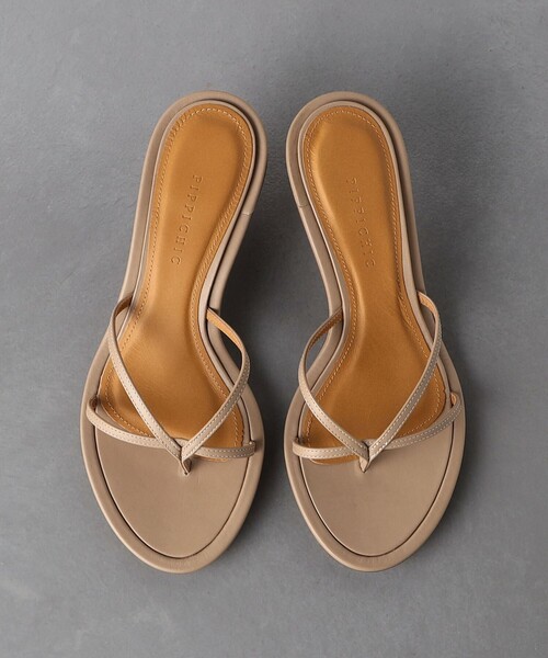PIPPICHIC NUDE ミュールサンダル　35.5 Pippichic（ピッピシック）の「＜PIPPICHIC＞NUDE ミュール
