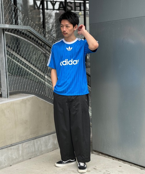 adidas(アディダス)の「【adidas/アディダス】ADICOLOR POLY T/アディカラー 半袖Tシャツ(Tシャツ/カットソー・レディース・レッド/ブラック/ブルー/ホワイト・LARGE)」の7枚目の写真