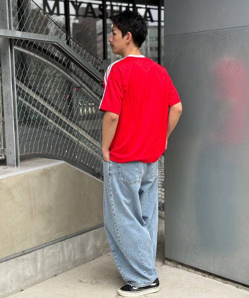 adidas(アディダス)の「【adidas/アディダス】ADICOLOR POLY T/アディカラー 半袖Tシャツ(Tシャツ/カットソー・レディース・レッド/ブラック/ブルー/ホワイト・LARGE)」の12枚目の写真