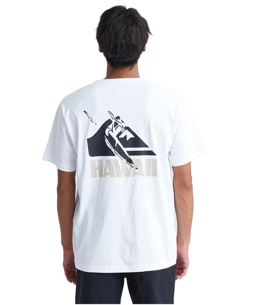 Quiksilver(クイックシルバー)の「HI PETROGLYPH ST/クイックシルバーポケット付き半袖Tシャツ(Tシャツ/カットソー・メンズ・チャコールグレー/ブルー/オレンジ/ホワイト・X-LARGE/MEDIUM/SMALL/LARGE)」の2枚目の写真