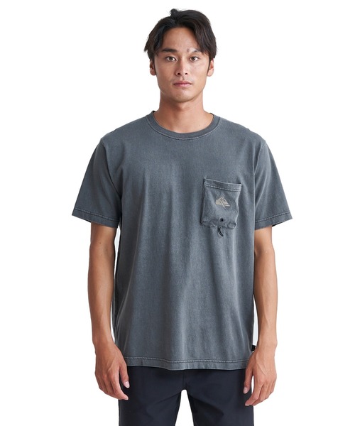 Quiksilver(クイックシルバー)の「HI PETROGLYPH ST/クイックシルバーポケット付き半袖Tシャツ(Tシャツ/カットソー・メンズ・チャコールグレー/ブルー/オレンジ/ホワイト・X-LARGE/MEDIUM/SMALL/LARGE)」の11枚目の写真