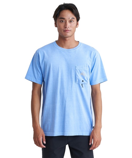 Quiksilver(クイックシルバー)の「HI PETROGLYPH ST/クイックシルバーポケット付き半袖Tシャツ(Tシャツ/カットソー・メンズ・チャコールグレー/ブルー/オレンジ/ホワイト・X-LARGE/MEDIUM/SMALL/LARGE)」の10枚目の写真