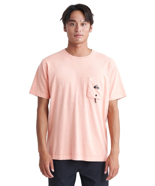 Quiksilver(クイックシルバー)の「HI PETROGLYPH ST/クイックシルバーポケット付き半袖Tシャツ(Tシャツ/カットソー・メンズ・チャコールグレー/ブルー/オレンジ/ホワイト・X-LARGE/MEDIUM/SMALL/LARGE)」の5枚目の写真