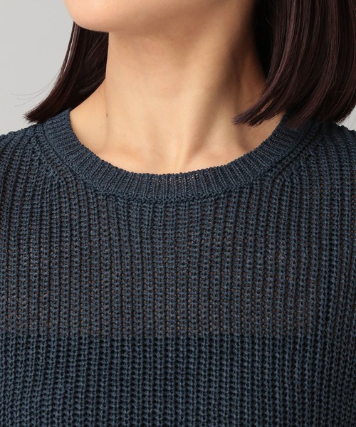 e/rm（イーアールエム）の「【e/rm】ワシニット/ノースリーブトップス（タンクトップ・レディース・オフホワイト/ネイビー/イエロー系その他・FREE）」の19枚目の写真