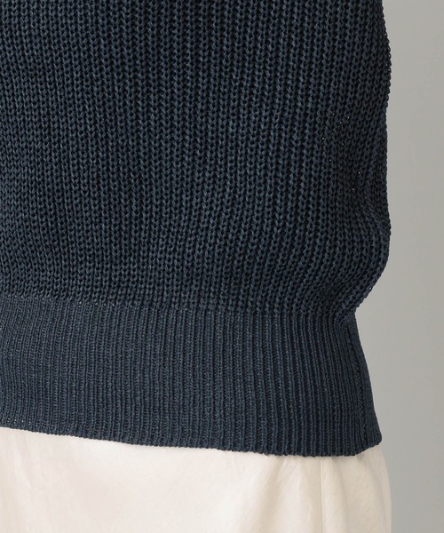 e/rm（イーアールエム）の「【e/rm】ワシニット/ノースリーブトップス（タンクトップ・レディース・オフホワイト/ネイビー/イエロー系その他・FREE）」の21枚目の写真