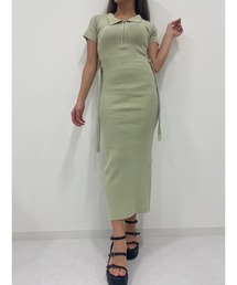 DURAS | Zip design dress(ワンピース)