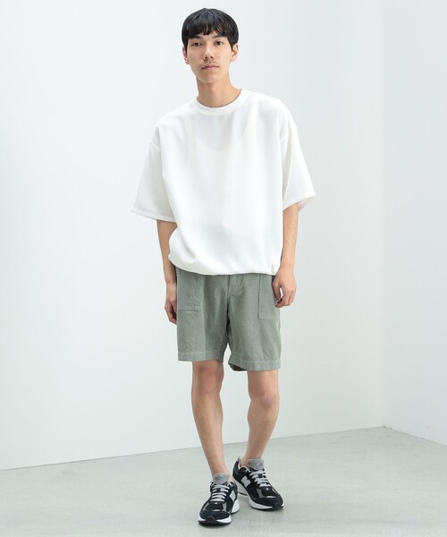 BEAMS HEART(ビームスハート)の「BEAMS HEART / 細畝 コーデュロイ ショートパンツ(その他パンツ・メンズ・ネイビー/グリーン系その他・MEDIUM/LARGE/SMALL)」の4枚目の写真