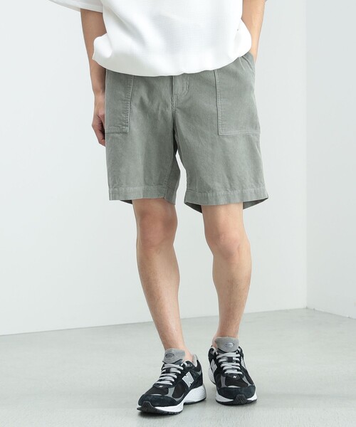 BEAMS HEART(ビームスハート)の「BEAMS HEART / 細畝 コーデュロイ ショートパンツ(その他パンツ・メンズ・ネイビー/グリーン系その他・MEDIUM/LARGE/SMALL)」の3枚目の写真